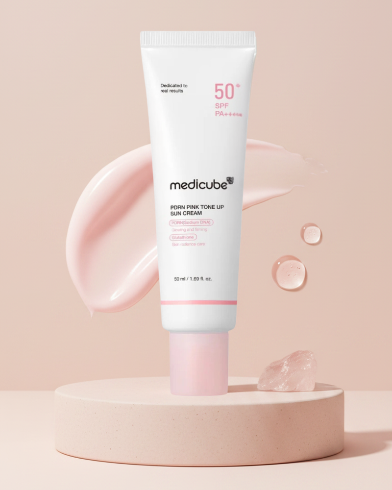 Medicube PDRN Pink Tone Up Sun Cream SPF50+ PA++++